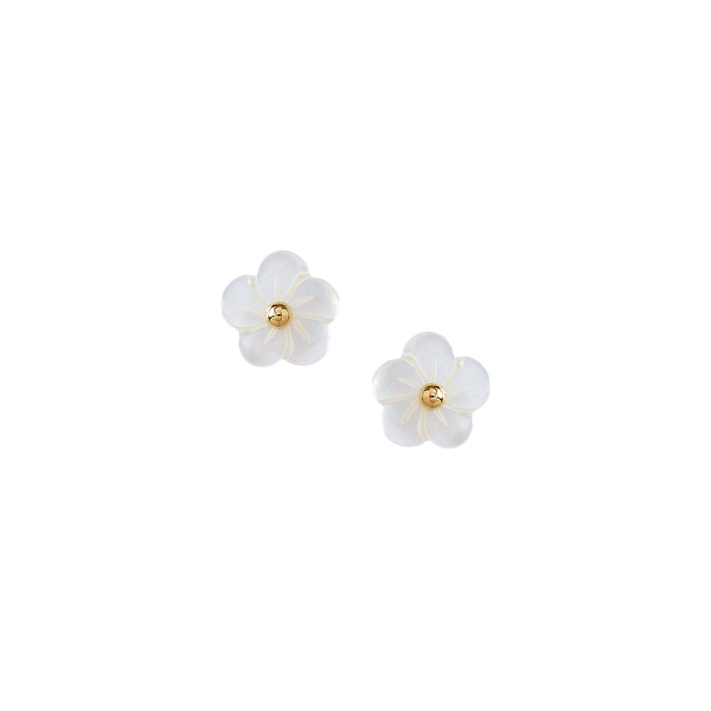 Chuchi Earrings in Mother of Pearl