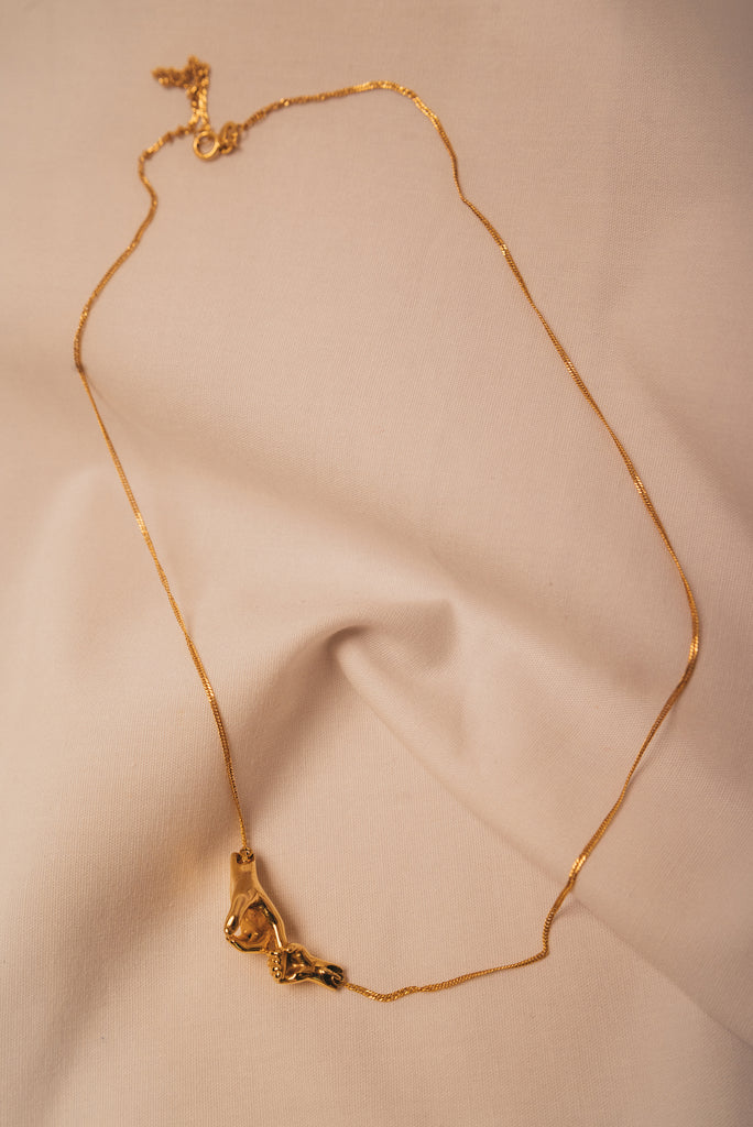 Love Me Tender Necklace in 18k Gold (Pre-Order)