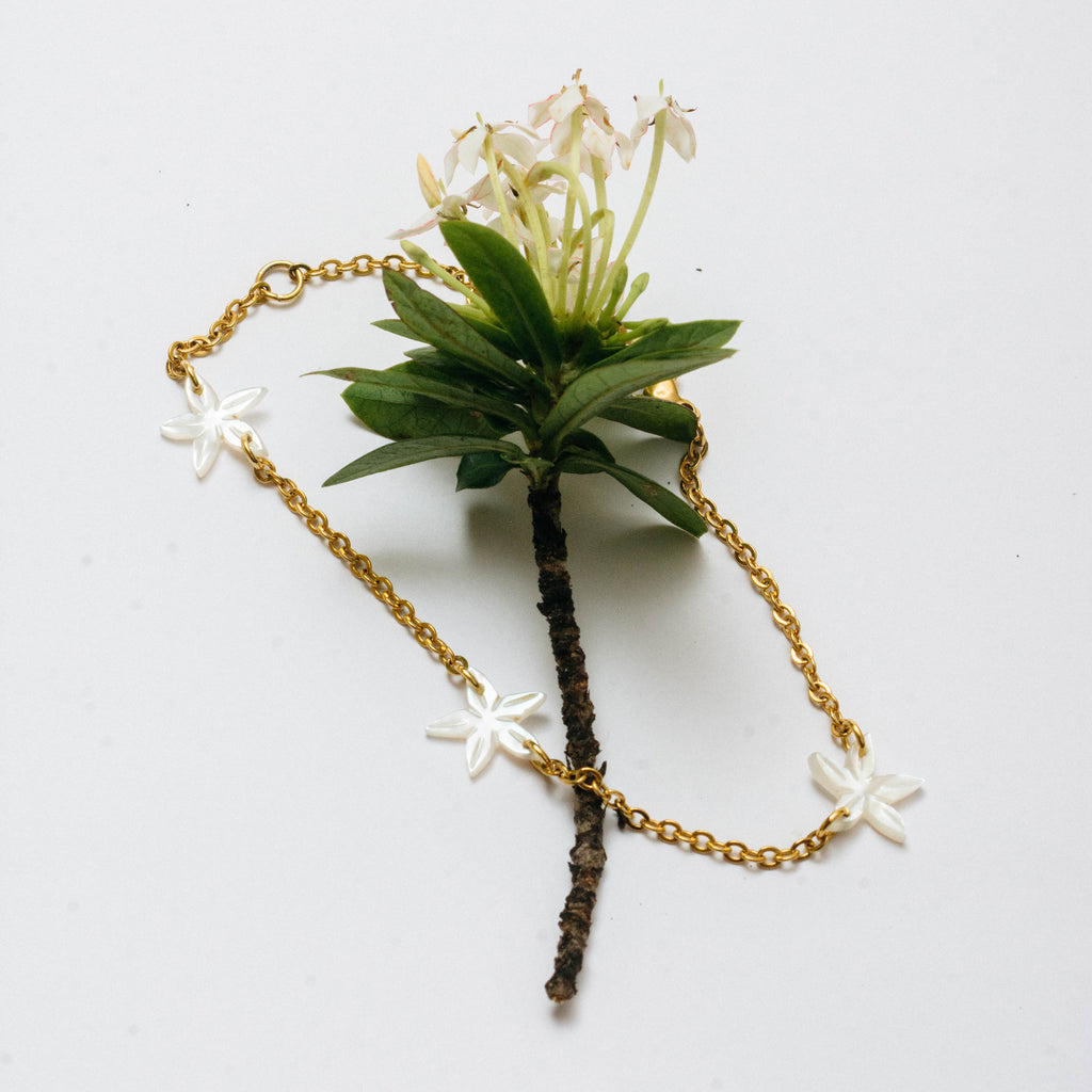 Tre Santan Bracelet in Ivory and 14k Gold (Pre-Order)