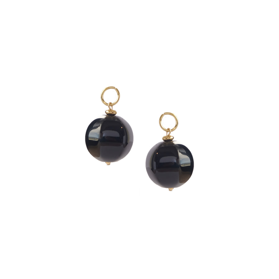 Lantern Charms in Onyx