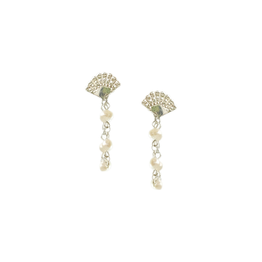 Aurita Stud Earrings in Sterling Silver
