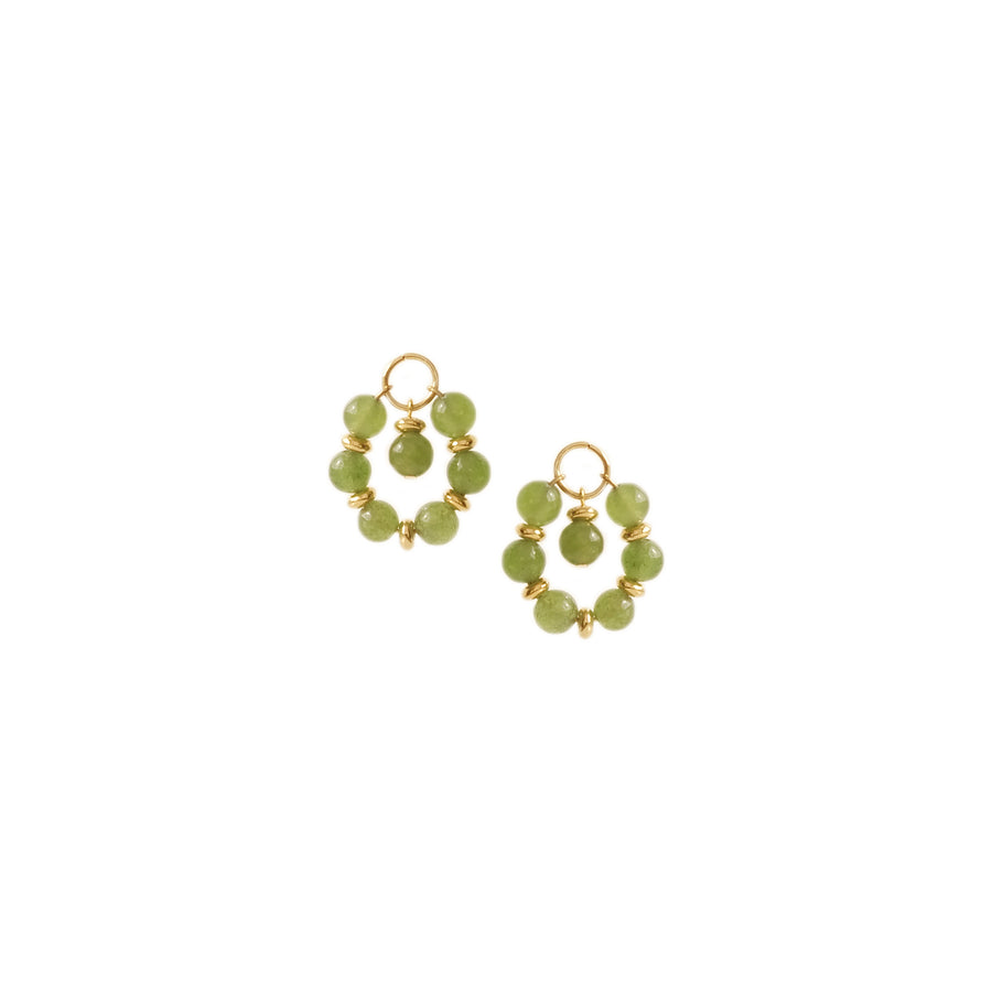 Bubble Charms in Jade