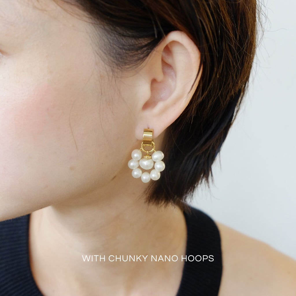 Bubble Charms in Pearl