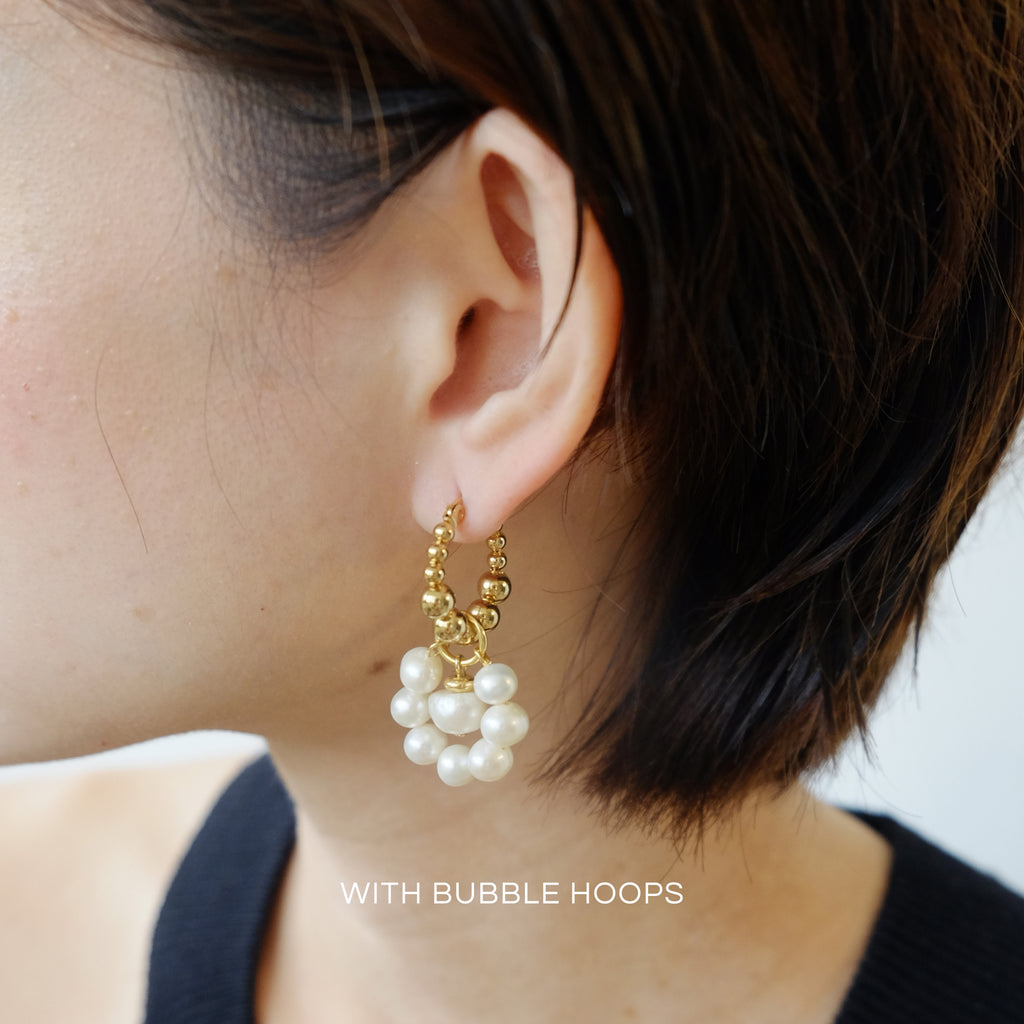 Bubble Charms in Pearl