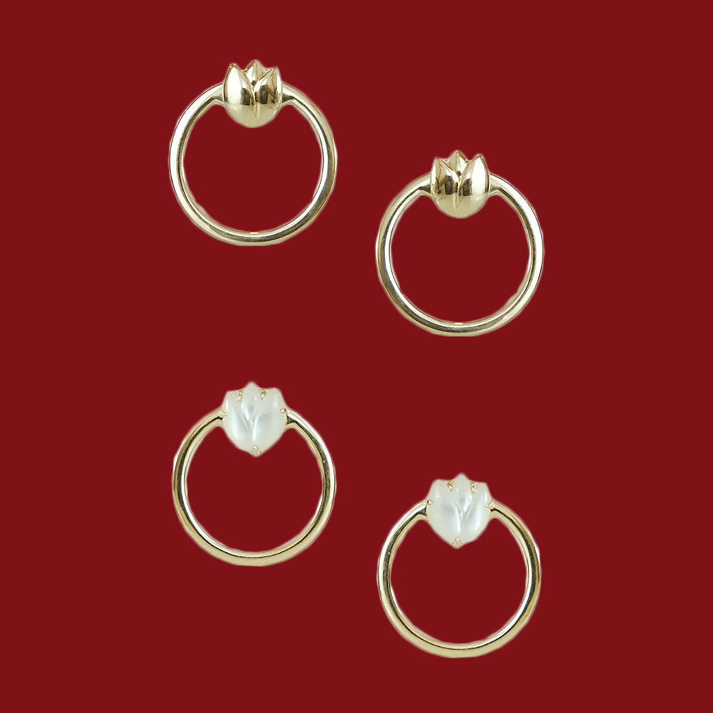 Hula Danglers in 14k Gold (Pre-Order)