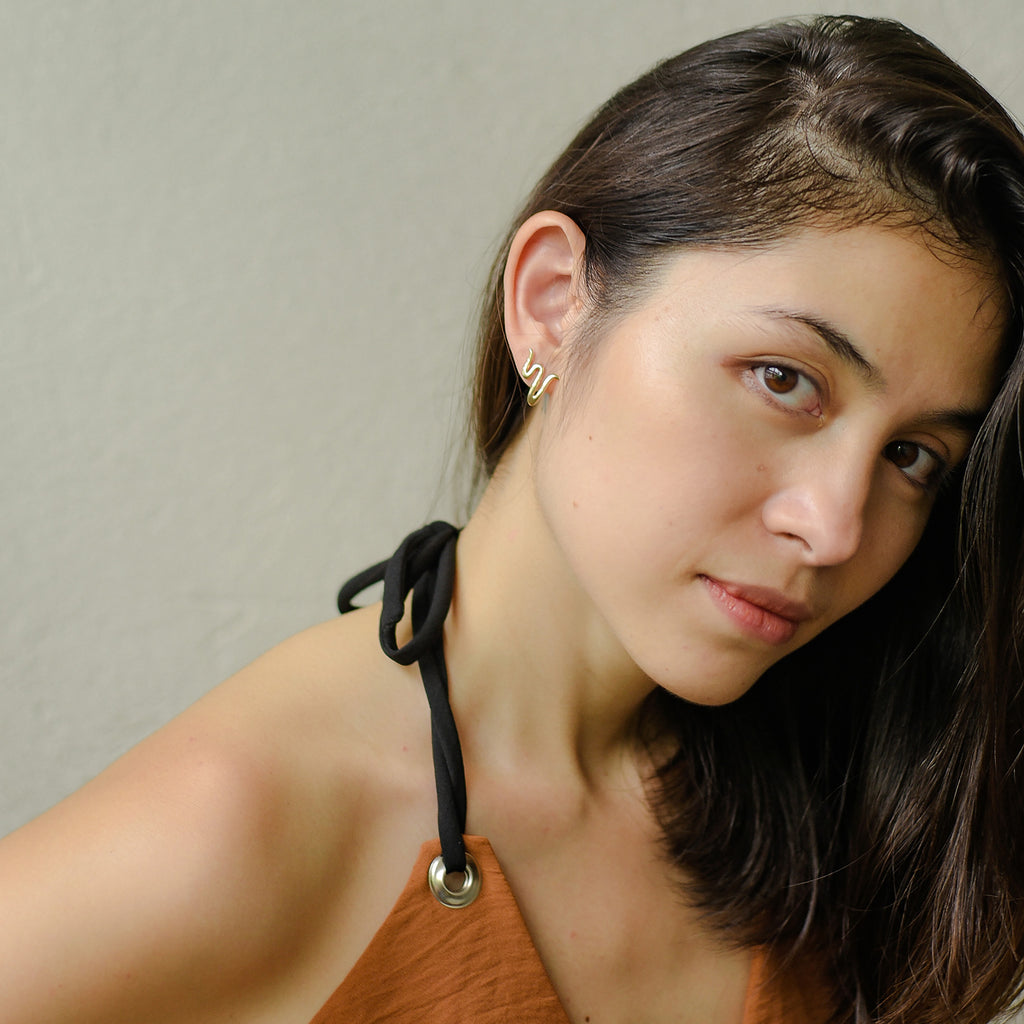Worthy Earrings in 14k Gold (Pre-Order)