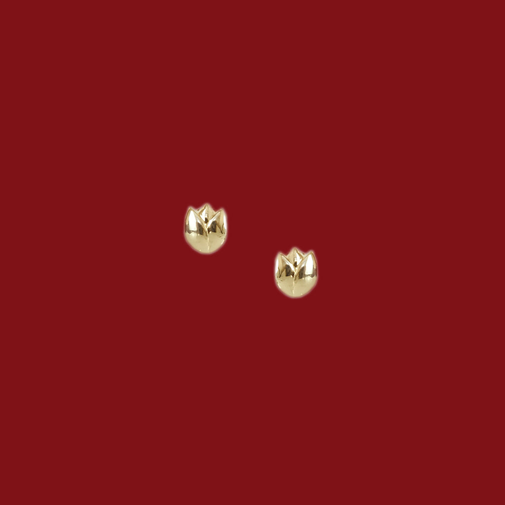 Reyna Stud Earrings in 14k Gold (Pre-Order)