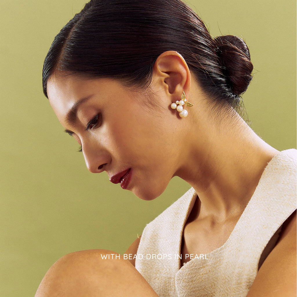 Ara Earrings in Pearl (Pre-Order)