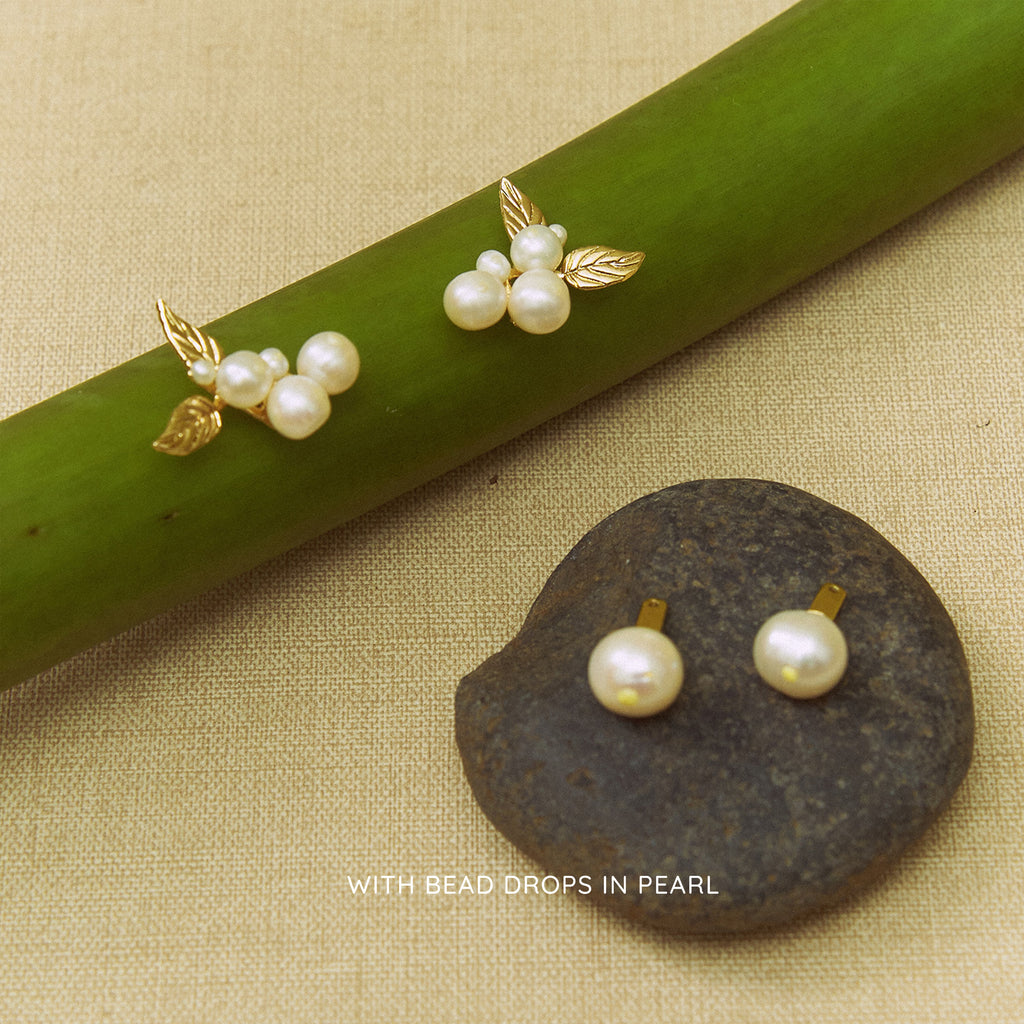 Ara Earrings in Pearl (Pre-Order)