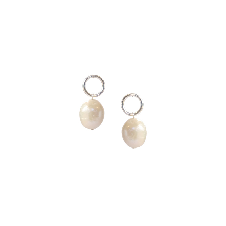 Baroque Pearl Charms (Sterling Silver)