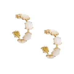 Gianna Earrings in Mother of Pearl