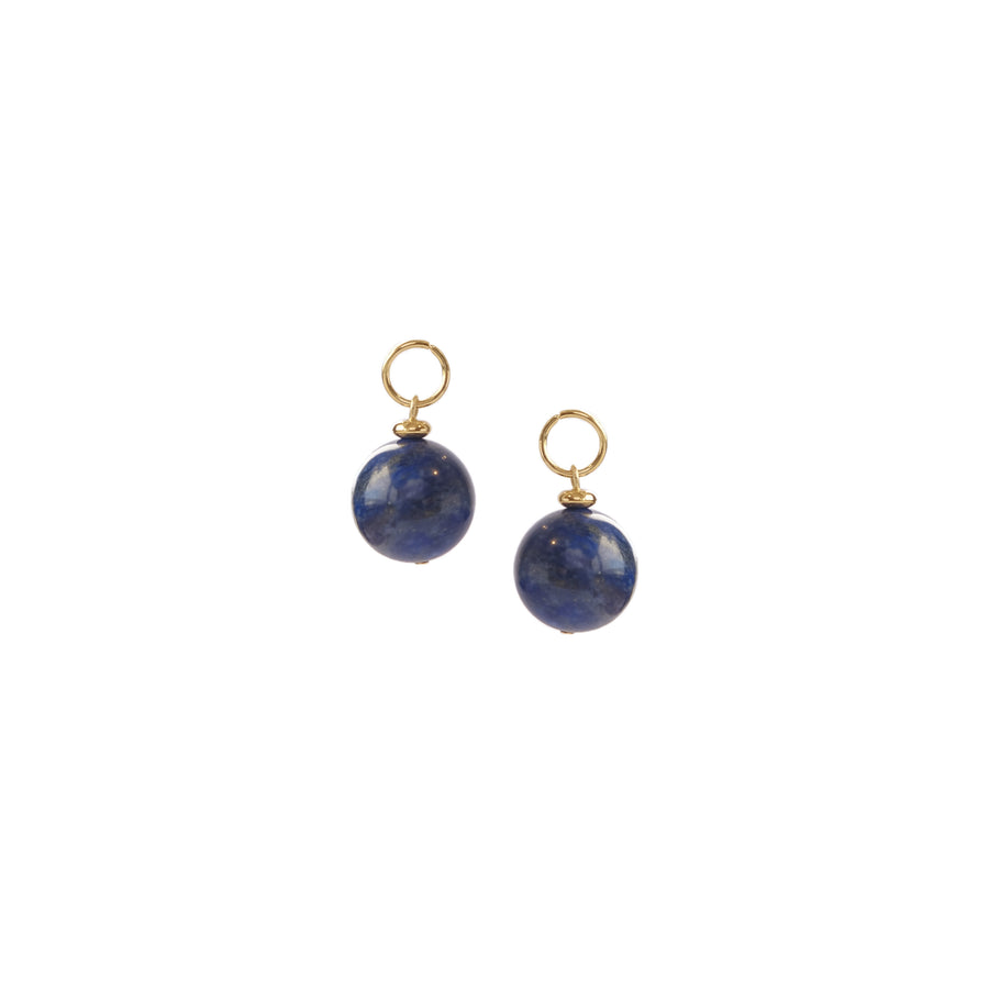 Gumball Charms in Lapis Lazuli
