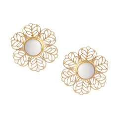 2-in-1 Lia Earrings in Mother of Pearl