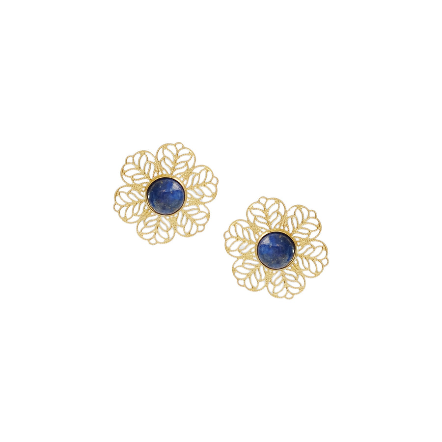 Lia Detachable Earrings in Lapis Lazuli (LoveFlawed)