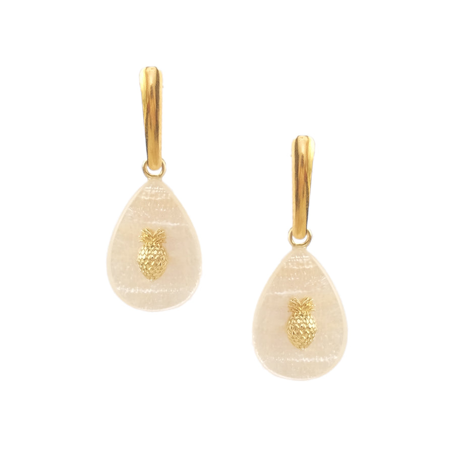 Pinya Earrings in Capiz (Pre-Order)