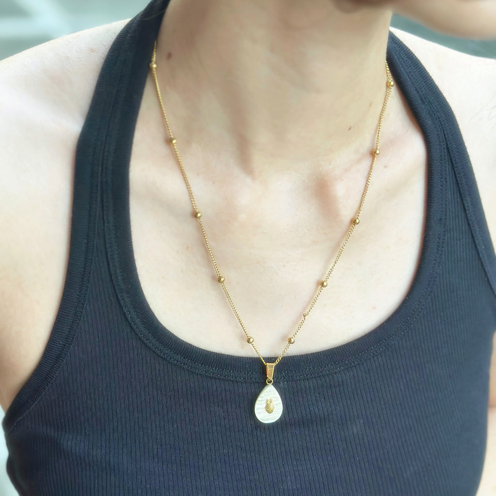 Pinya Necklace in Capiz (Pre-Order)