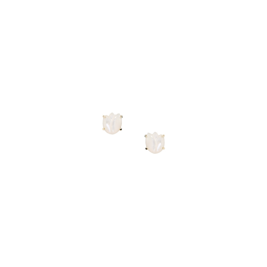 Ray Stud Earrings in Mother of Pearl