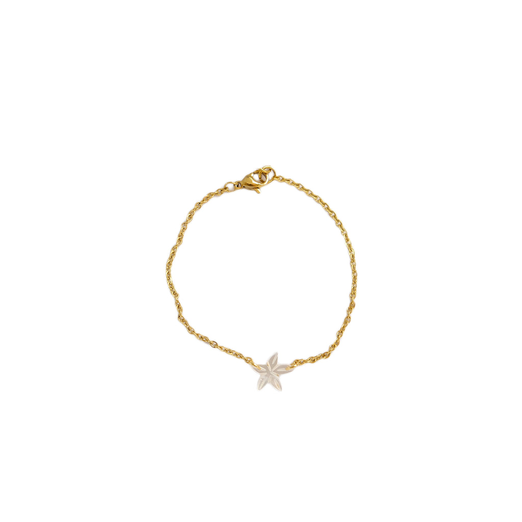 Una Santan Bracelet in Ivory and 14k Gold