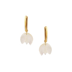 Via Earrings in Mother of Pearl