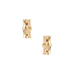 Wayan Stud Earrings in Gold