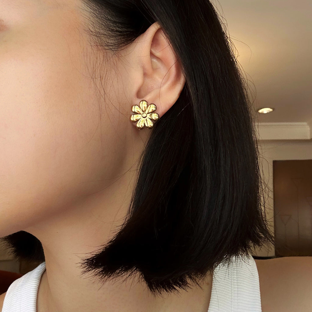 2-in-1 Aster Earrings in Gold (Pre-Order & Limited)