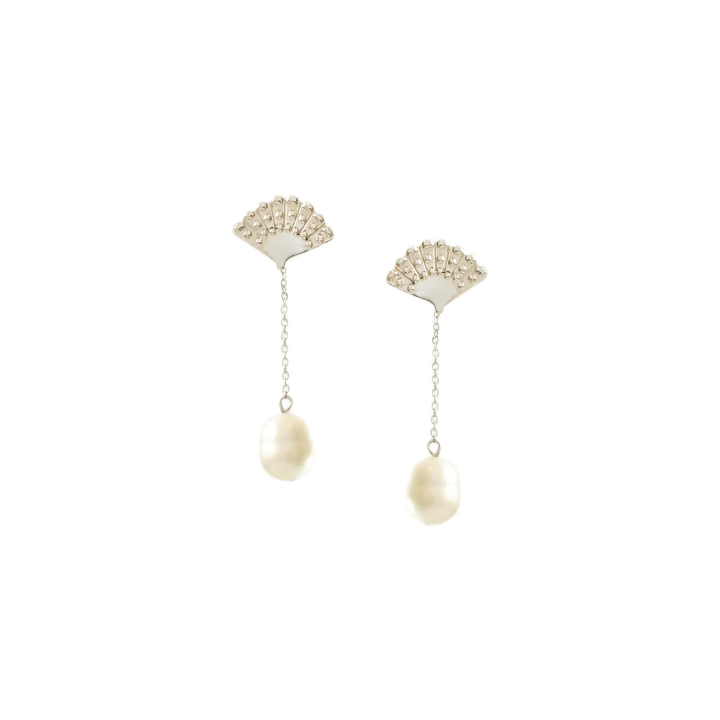 Aurita Stud Earrings in Sterling Silver – LILY