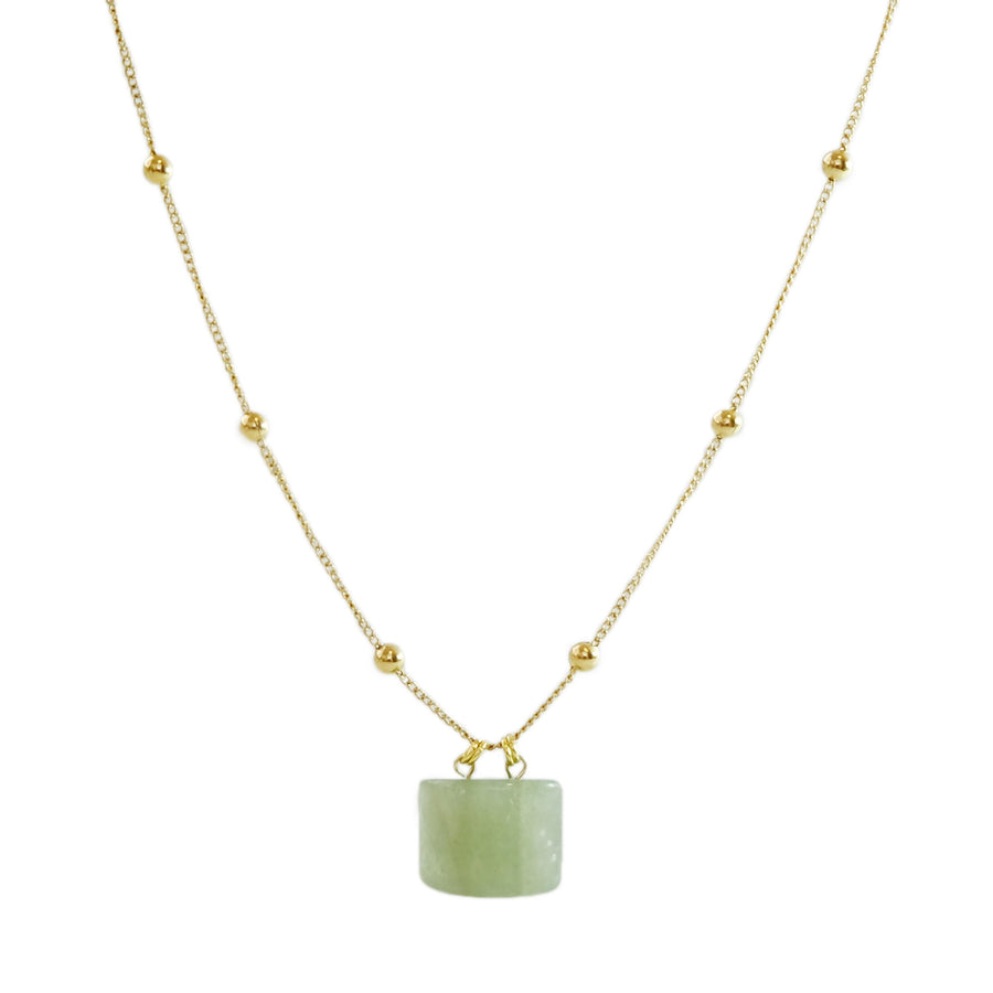 Lao Necklace in Jade (LoveFlawed)