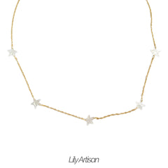 Cinque Santan Necklace in Ivory