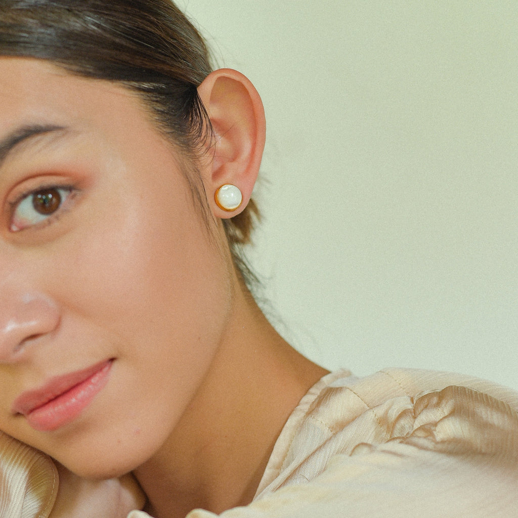 Gina Detachable Earrings in Ivory (LoveFlawed)